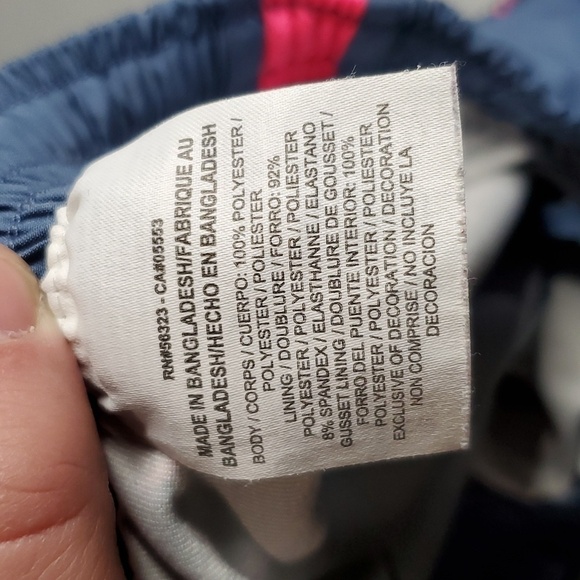 NIKE Dri-fit small blue and pink athletic shorts - Picture 6 of 6